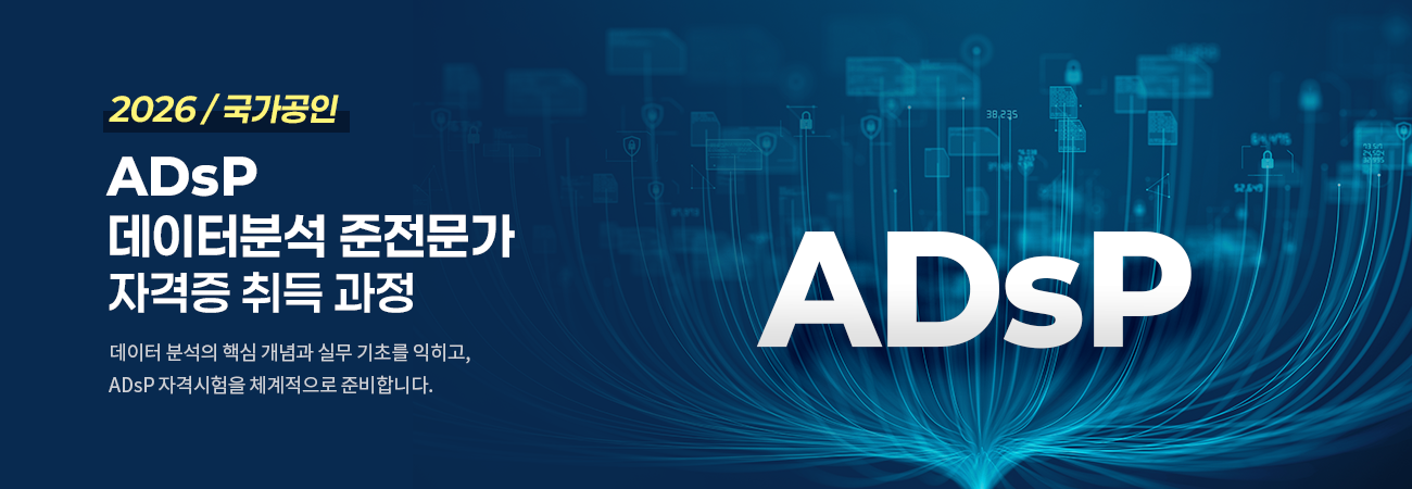 ADsP 자격증 취득하기!